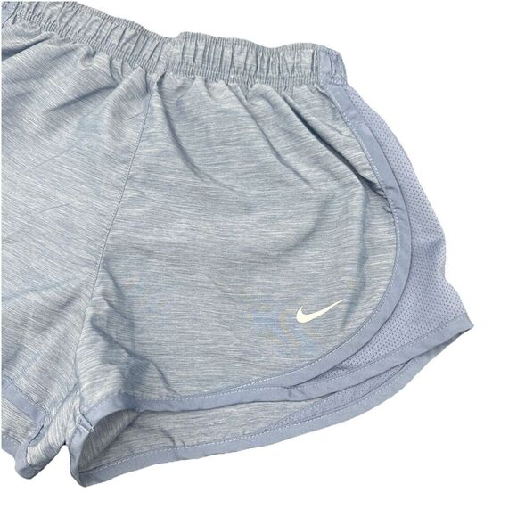 Nike Women’s Dri -Fit BLUE Tempo Running Shorts Elastic Waist Drawstring Sz S - Picture 3 of 10